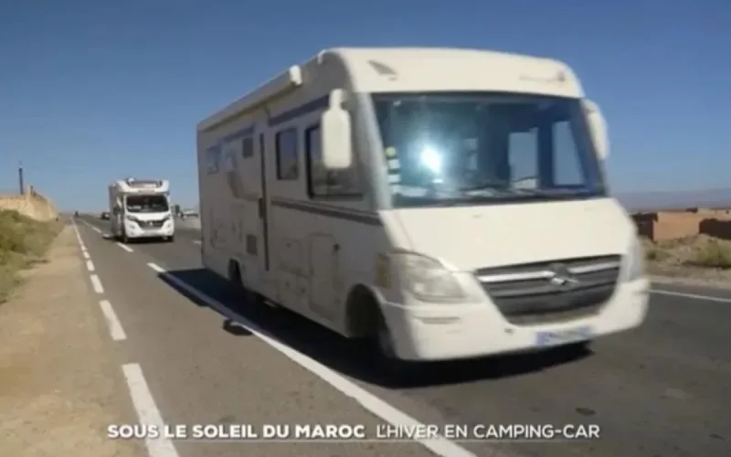 Ruée des camping-caristes français vers le Maroc (TF1)