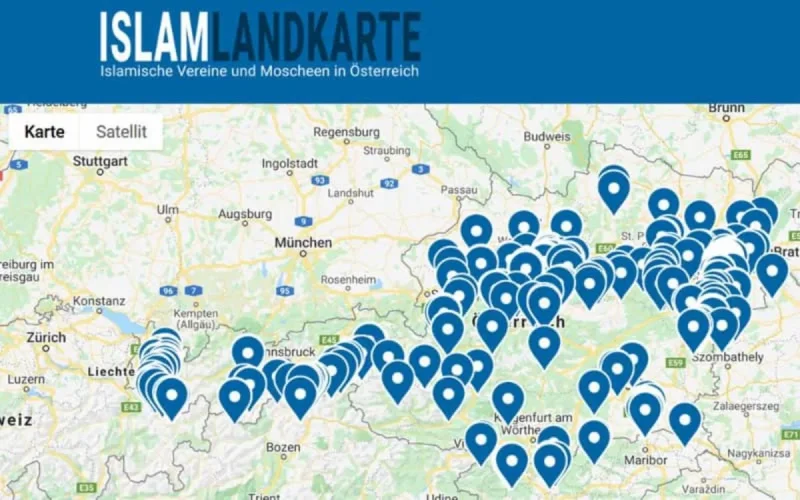 Carte de l'islam : le gouvernement autrichien au cœur d'une vive polémique