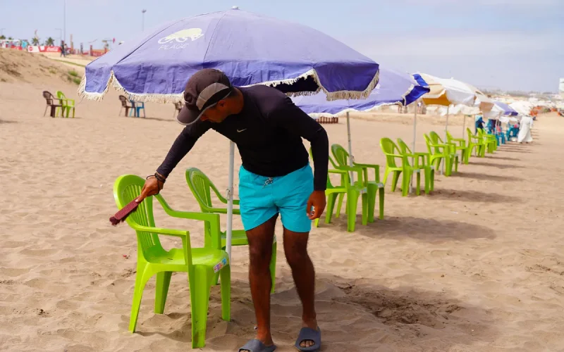 Casablanca : fini les parasols et chaises payants sur les plages cet été