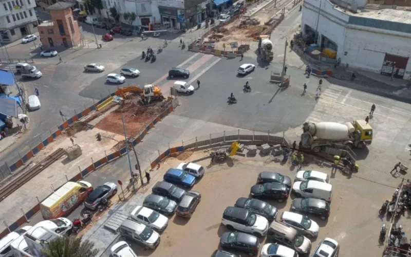 Casablanca en travaux : les automobilistes pris au piège