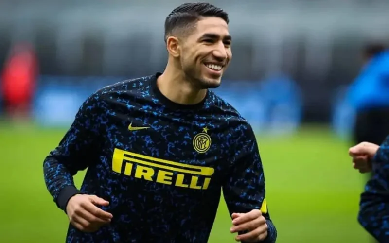 Achraf Hakimi dit au revoir à l'Inter Milan