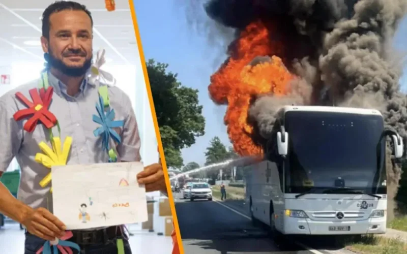 Bus en feu : Jamal sauve la vie à 37 enfants