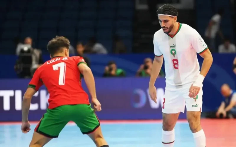 Mondial de futsal : le Portugal trop fort pour le Maroc
