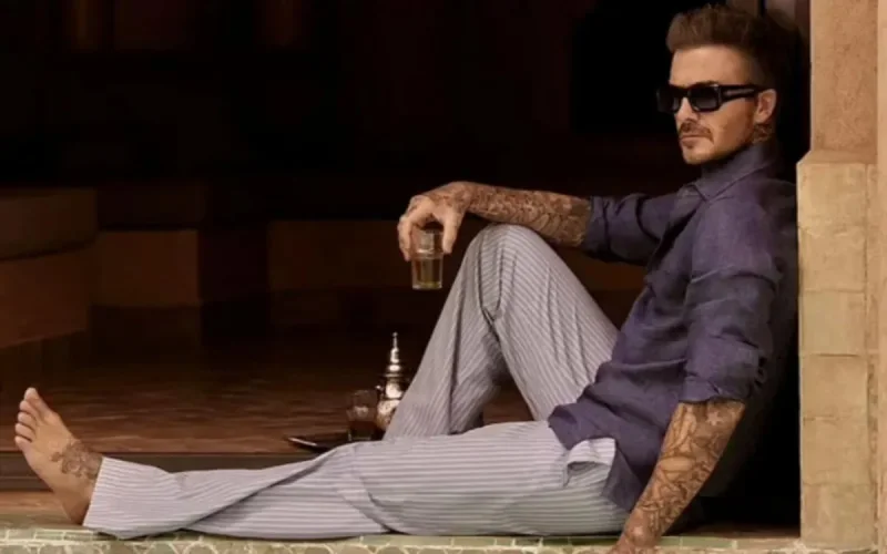David Beckham en voyage promotionnel à Marrakech