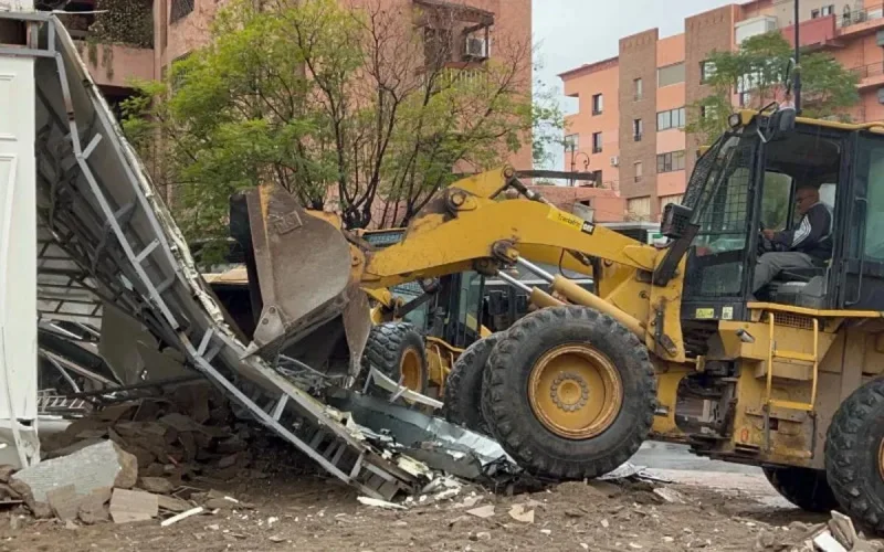 Les démolitions continuent à Marrakech