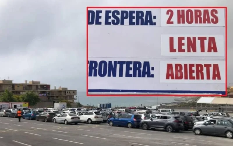 Sebta : embouteillage monstre à la frontière marocaine ce dimanche