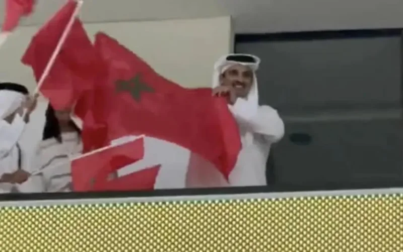 L'émir du Qatar félicite l'équipe du Maroc (vidéo)