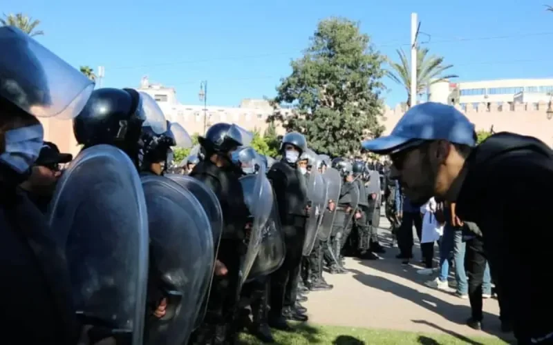Manifestation des enseignants violemment dispersée à Rabat (vidéo)
