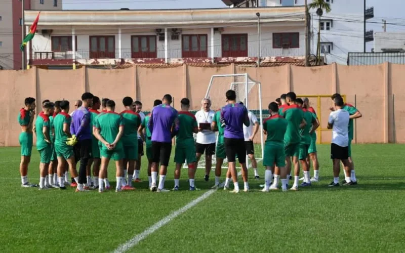 Le Maroc à la CAN 2022 : dernière séance d'entrainement avant le match contre le Ghana