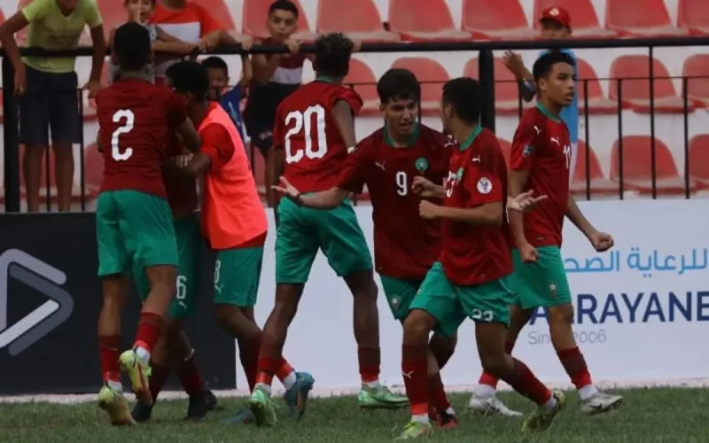 Coupe arabe U17 : le Maroc décroche une qualification pour les quarts de finale