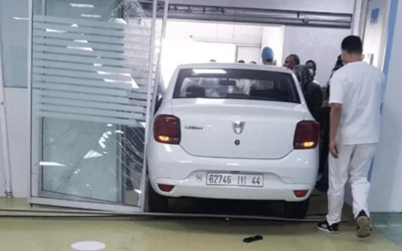 Un Espagnol fonce avec sa voiture sur l'entrée de l'hôpital de Rabat