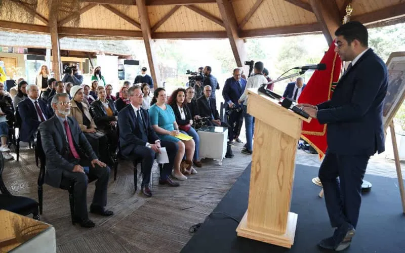 Les États-Unis restituent le fossile d'un crocodile au Maroc 