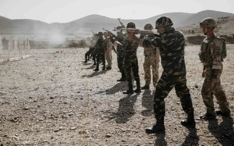 Les troupes marocaines et britanniques s'entraînent ensemble (Photos)