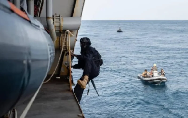 Exercice naval conjoint entre le Maroc, le Sénégal et la France