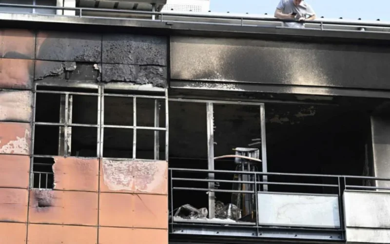 Farès, dans le coma après avoir sauvé une femme d'un incendie