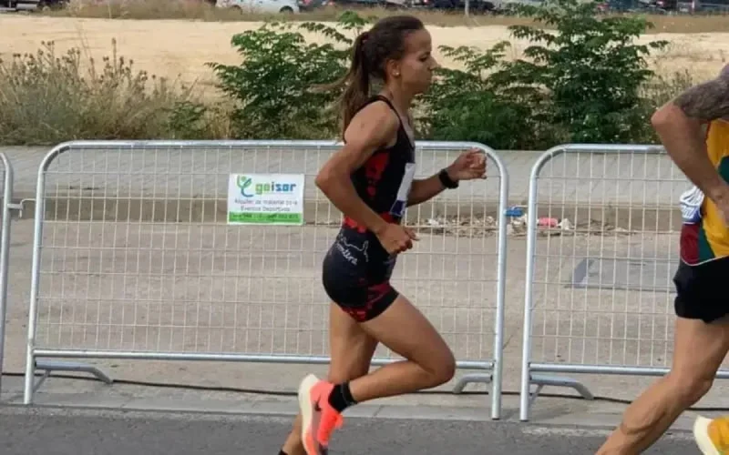 Fatima Ouhaddou, vice-championne au semi-marathon d'Espagne