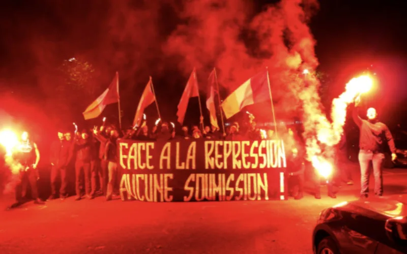 « La France aux Français », des nationalistes défilent à Annecy