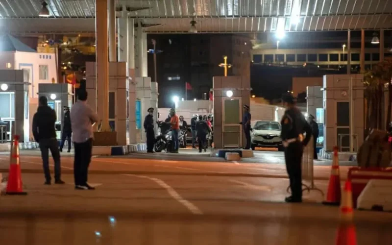 Embouteillage monstre à Sebta, problème du côté marocain