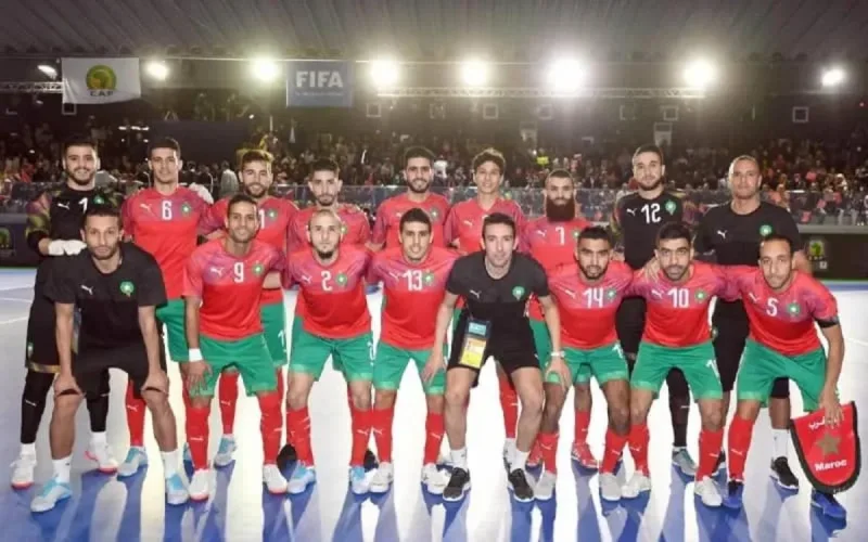 Futsal : la sélection marocaine dans le Top 10 mondial
