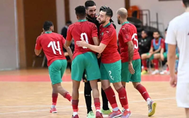 Futsal : le Maroc écrase la Lettonie (7-2) en amical