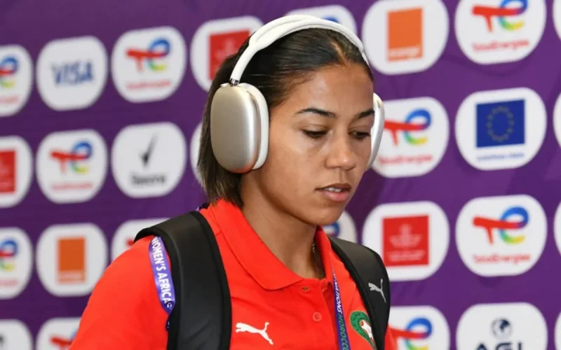 Maroc – RDC : Ghizlane Chebbak, la star du match