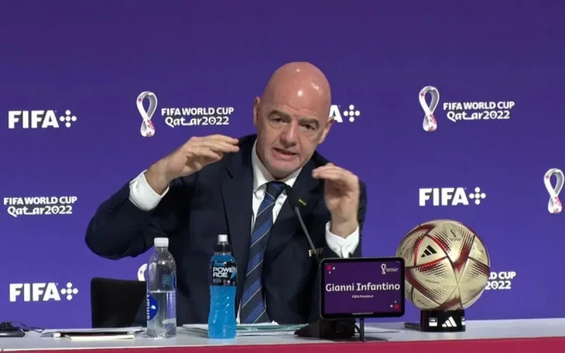 Gianni Infantino félicite le Maroc pour son parcours en Coupe du monde