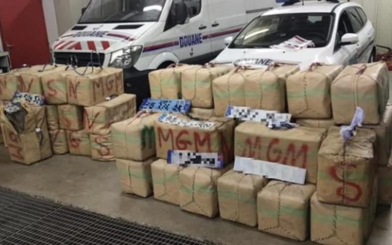 Deux go-fast avec 1 757 kilos de haschisch marocain interceptés à Toulouse