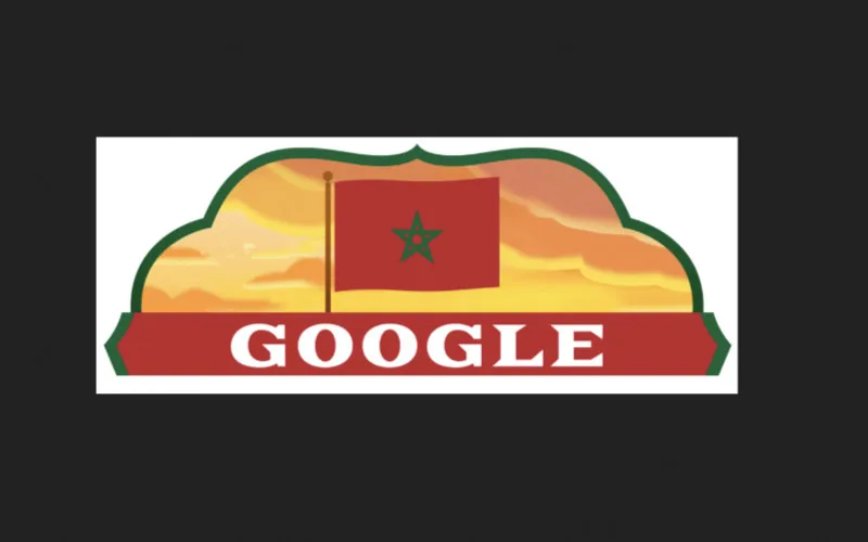 Google célèbre l'indépendance du Maroc 