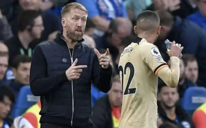 Chelsea : le coach de Ziyech sur la braise , les supporters s'en mêlent