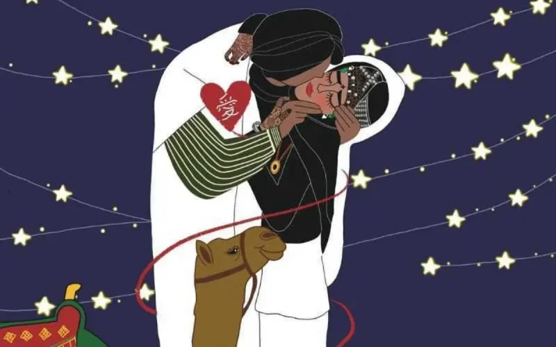 Une artiste sud-coréenne célèbre le Sahara marocain dans une œuvre inspirée de Klimt