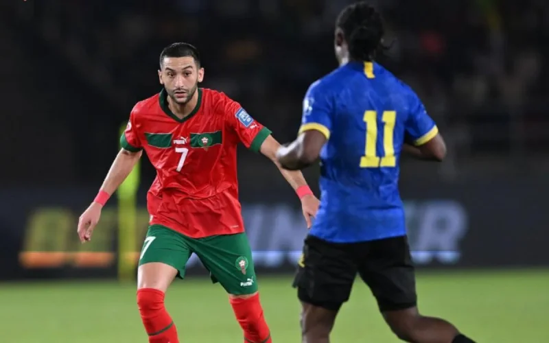 Maroc vs Tanzanie : une victoire des Lions et un but légendaire de Hakim Ziyech (vidéo)