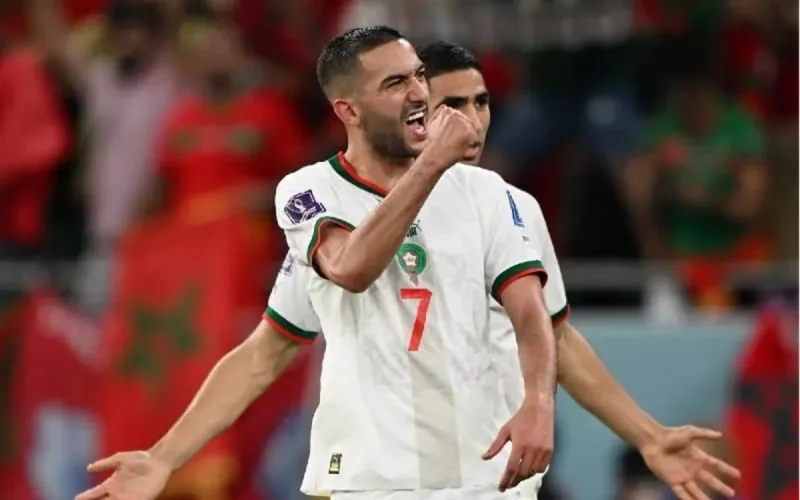 Belgique-Maroc : Hakim Ziyech est l'homme du match