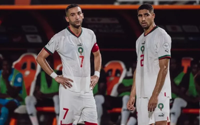 Maroc – Afrique du Sud : doutes sur la présence d'Hakim Ziyech