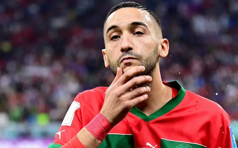 Hakim Ziyech privé de vacances