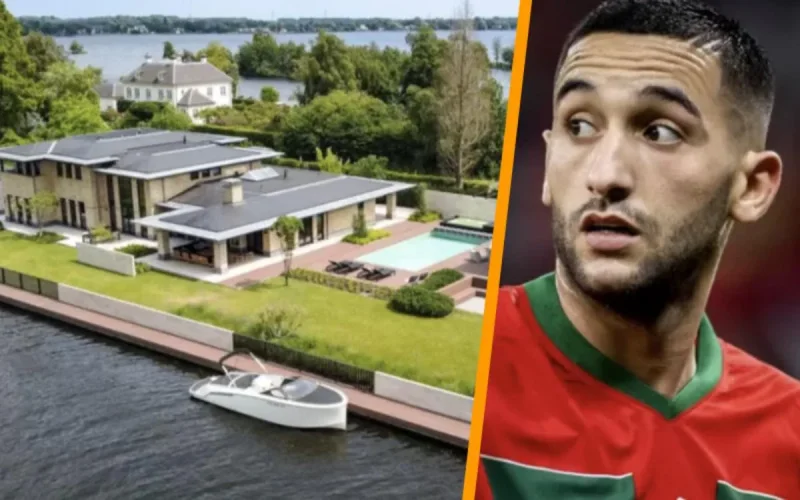Hakim Ziyech réalise un coup immobilier à 7 millions d'euros