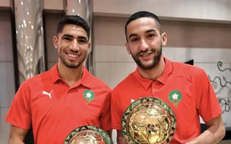 Quels sont les salaires d'Achraf Hakimi et Hakim Ziyech ?