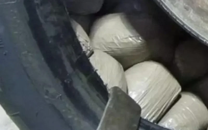 Ils cachaient le haschich dans des pneus