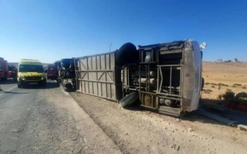 Accident d'autocar à Khouribga : le bilan s'alourdit (23 morts)
