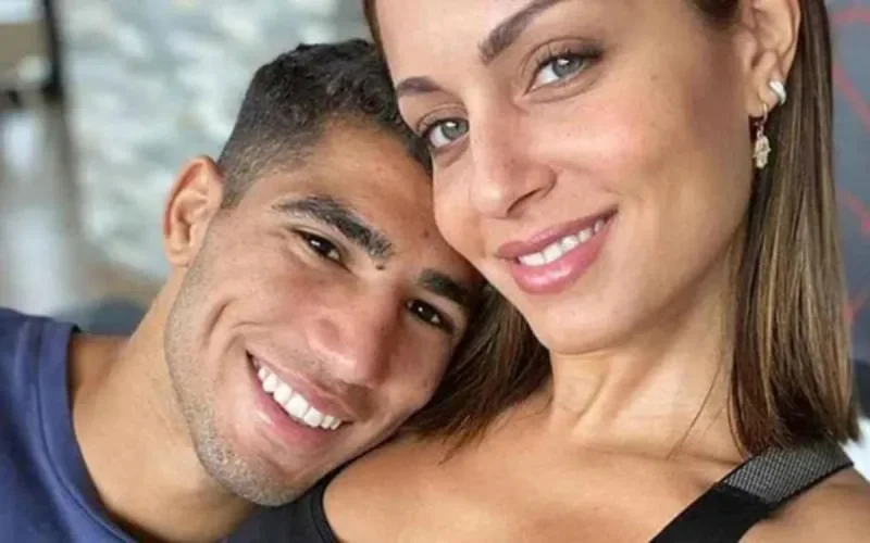 Naim, le deuxième garçon de Hiba Abouk et Achraf Hakimi, est né