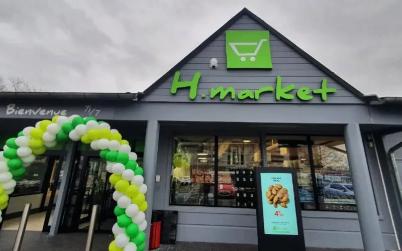 Hmarket sourit, les autres magasins pleurent