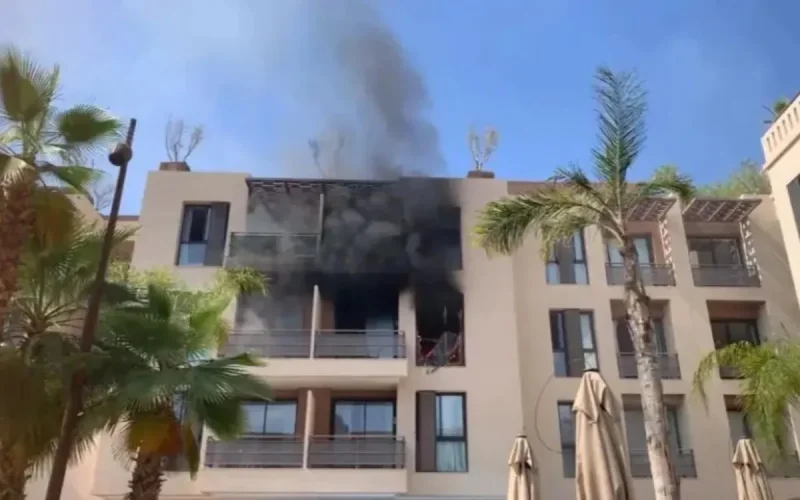 Un incendie dans l'hôtel de Cristiano Ronaldo à Marrakech