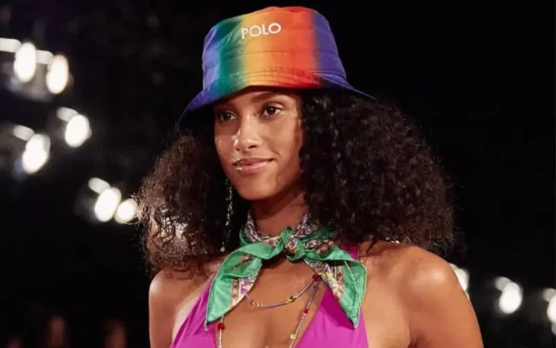 Imaan Hammam : mannequin star du défilé Ralph Lauren