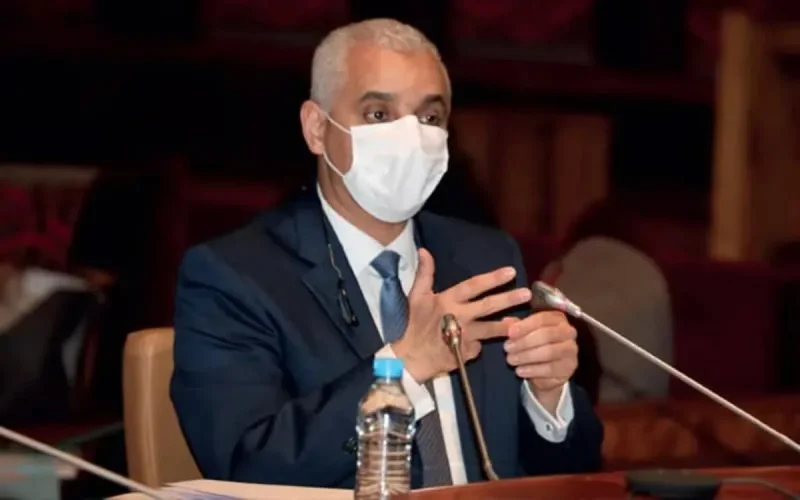 khalid Aït Taleb défend le pass vaccinal au parlement