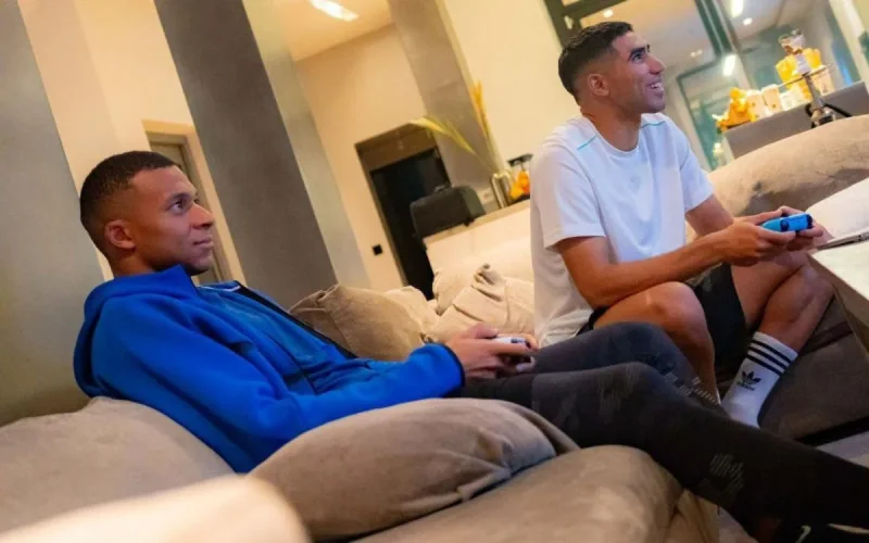 Kylian Mbappé et Achraf Hakimi : retrouvailles à Paris