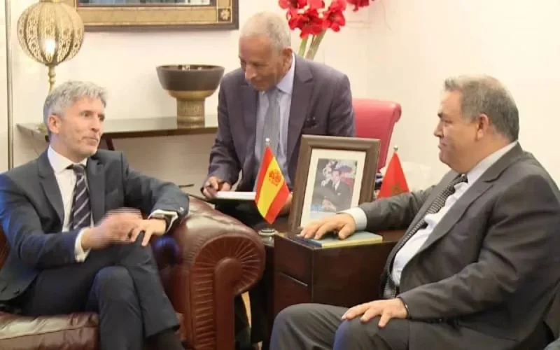 Émirats arabes unis : rencontre entre Abdelouafi Laftit et Fernando Grande Marlasca