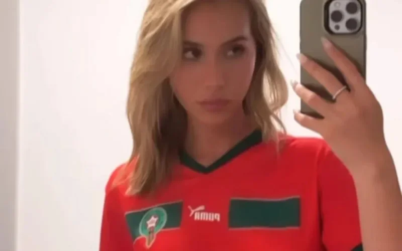 Luz Méndez, la petite amie de Brahim Diaz, sous le charme d'Agadir