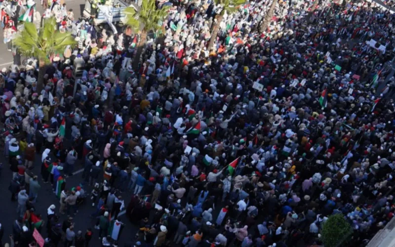 Des milliers de Marocains unis pour la Palestine à Casablanca