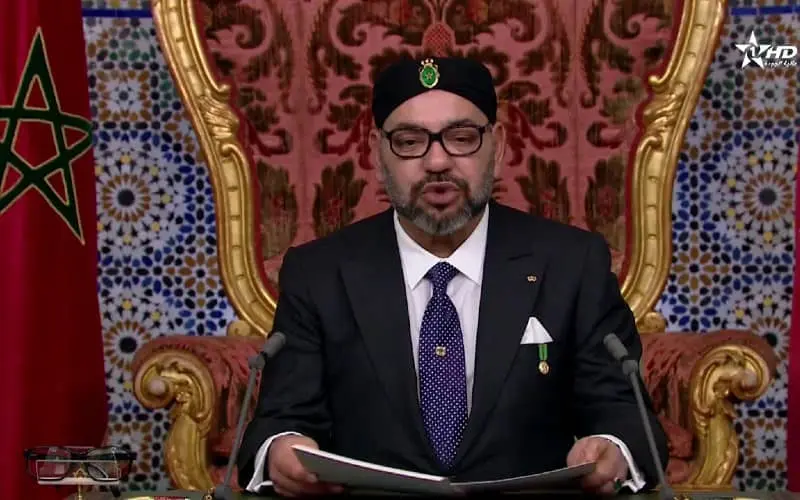 Discours du roi Mohammed VI aujourd'hui