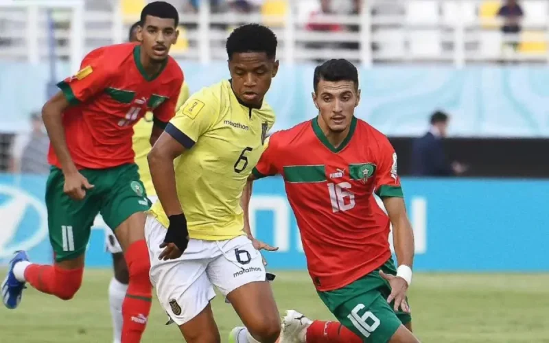 Le Maroc (U17) surpris par l'Équateur