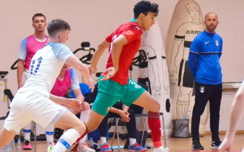 Futsal : le Maroc domine largement la Slovaquie 